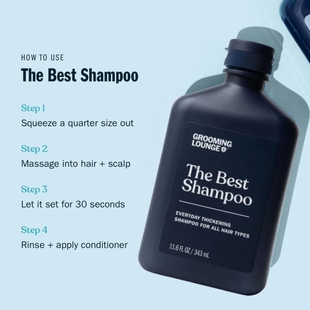 Grooming Lounge The Best Shampoo Everyday Thickening For All Hair Types